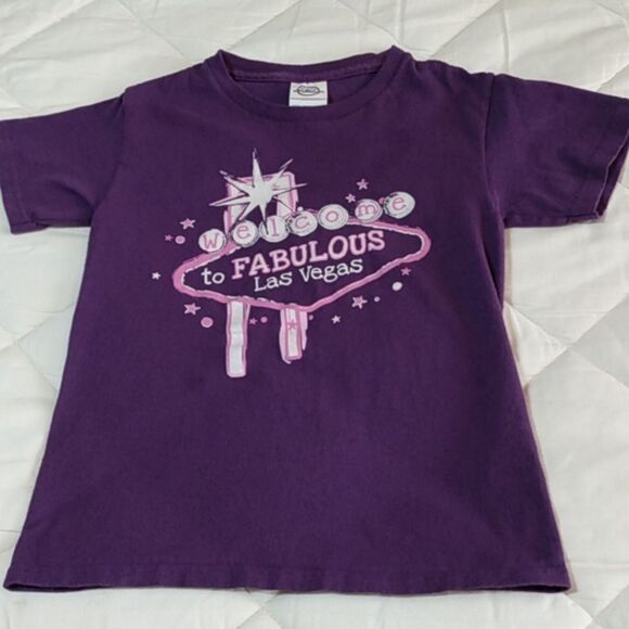 Kids purple Las Vegas‎ t-shirt - Picture 1 of 10